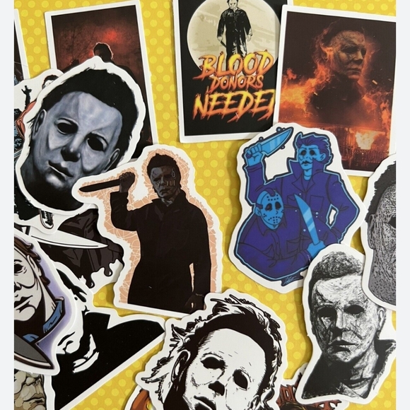 10 Michael myers stickers - Picture 9 of 9